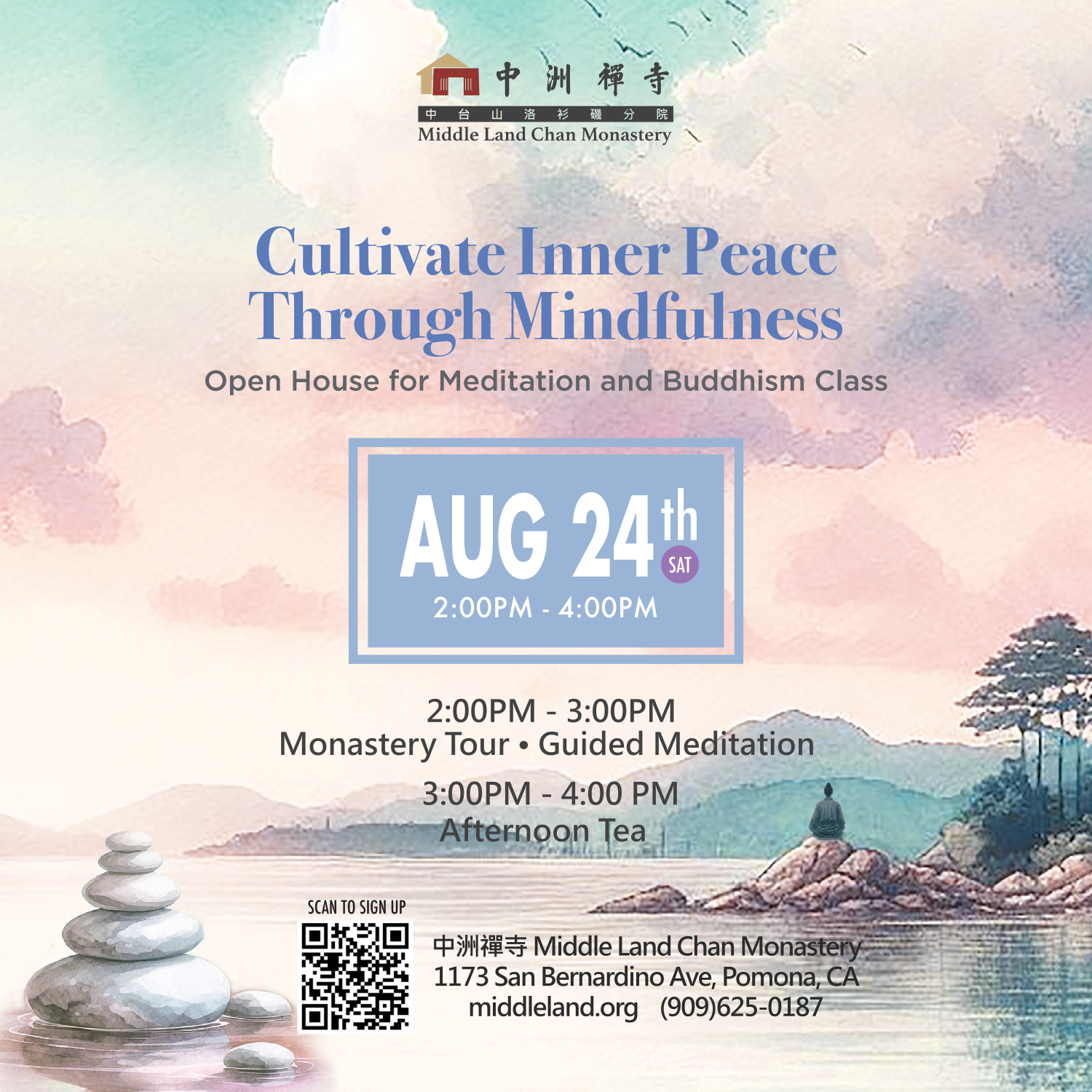 Open House for Meditation and Buddhism Class